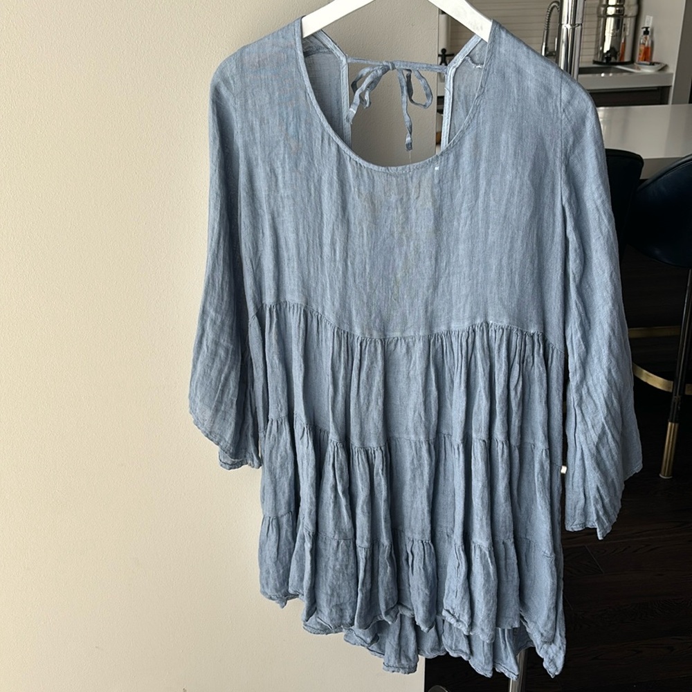Vivian Shyu 100% linen tunic dress